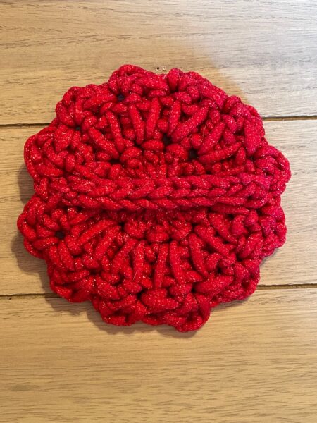 PATTERN - 12 Point Star Scrubby Crochet Pattern