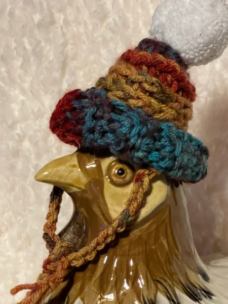 PATTERN - Chicken Hat Crochet