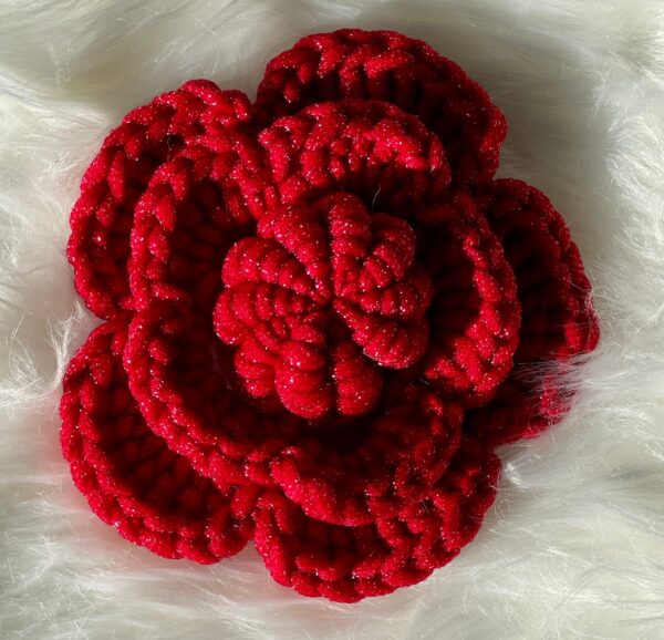 PATTERN - Flower Power Scrubby Crochet Pattern