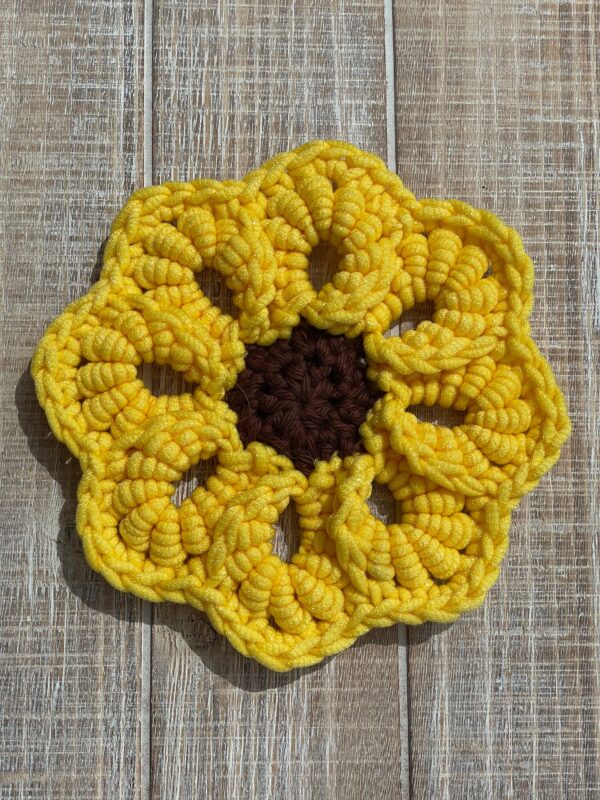 sunflower scrubby