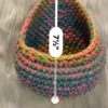 PATTERN ONLY- Teardrop Plant or Trinket holder basket crochet - Image 2