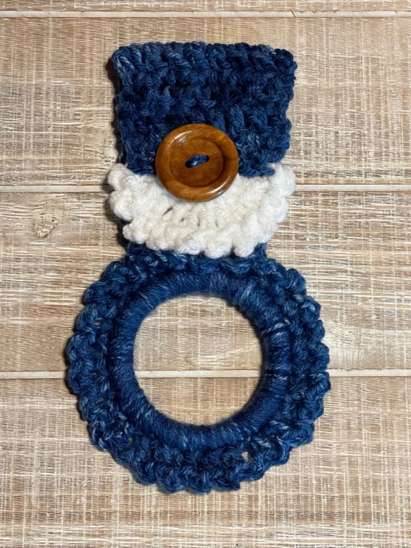 PATTERN ONLY... EASY Towel Ring Holder Crocheted